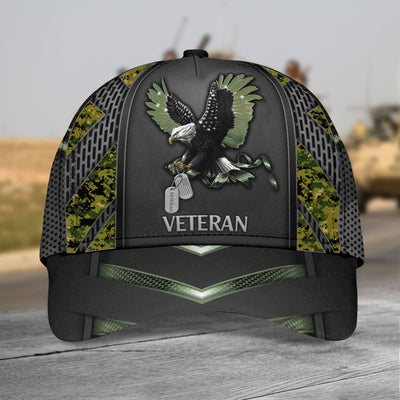 Eagle U.S Veteran Cap Camo Multicolor Cap