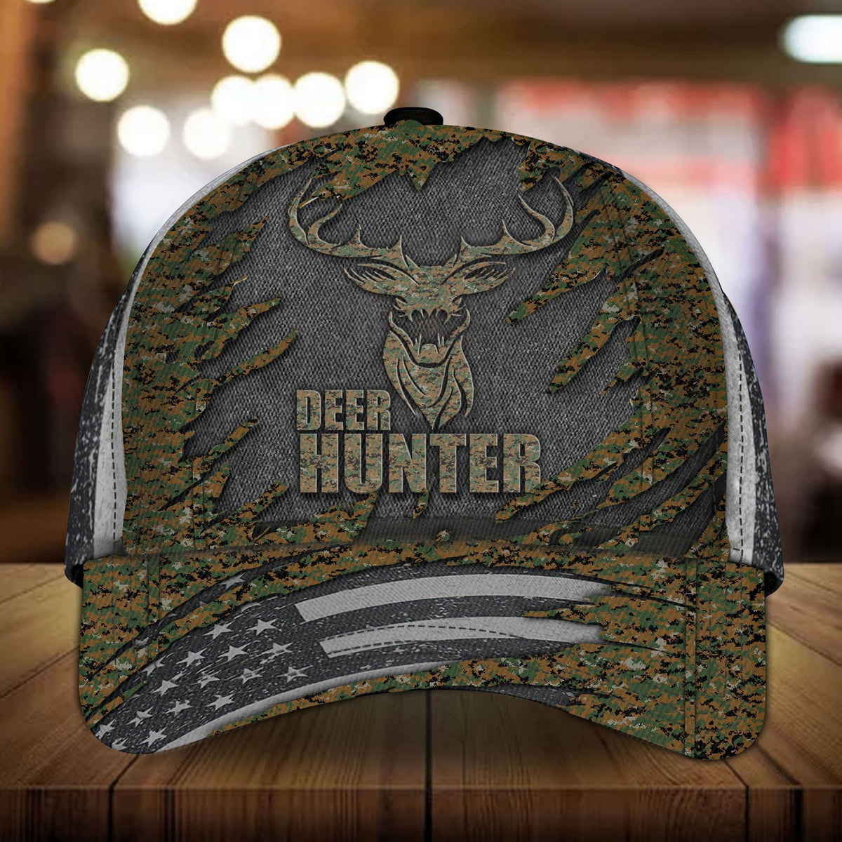 Deer Hunter Veteran Cap Camo Cap