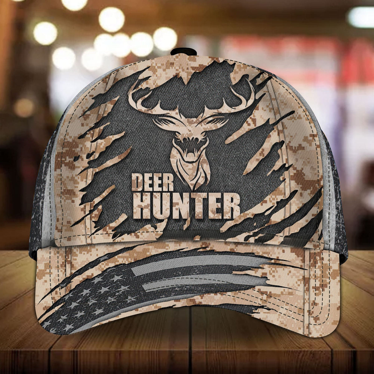 Deer Hunter Veteran Cap Camo Cap