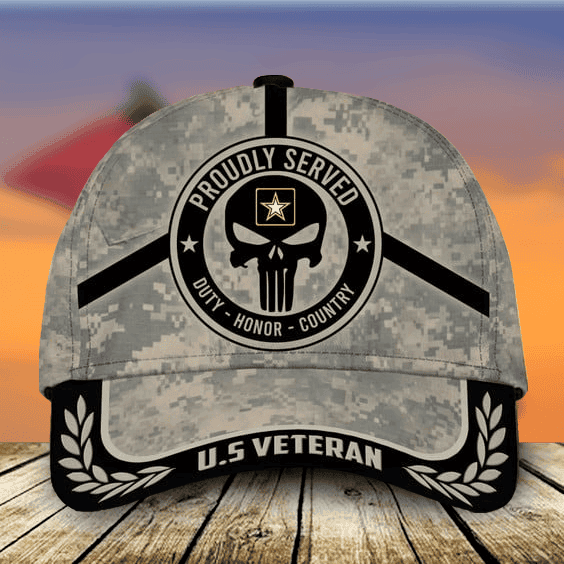 Custom Badass U.S. Branches Veteran Cap
