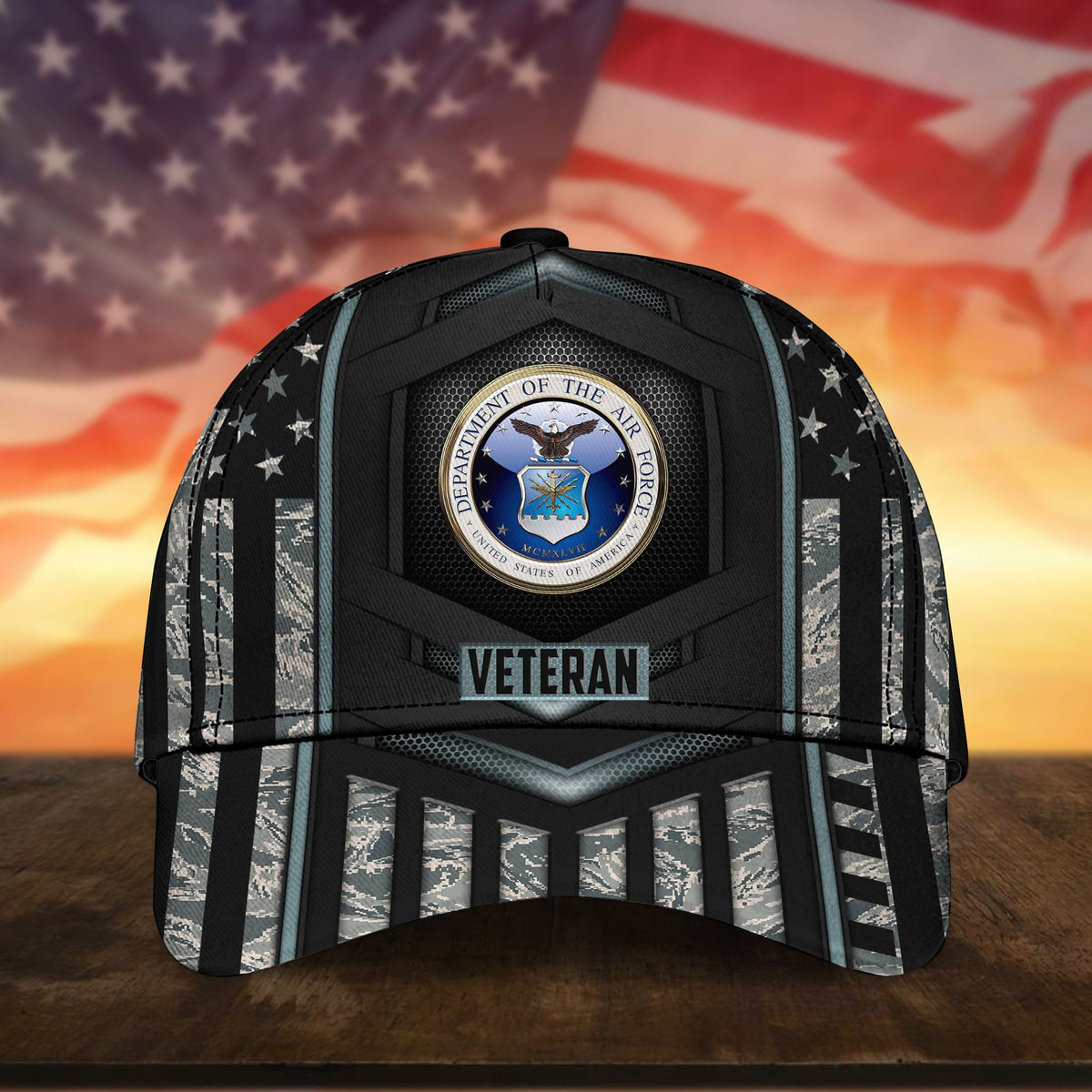 Camor Soliders U.S Air Force Veteran Cap Camor Cap