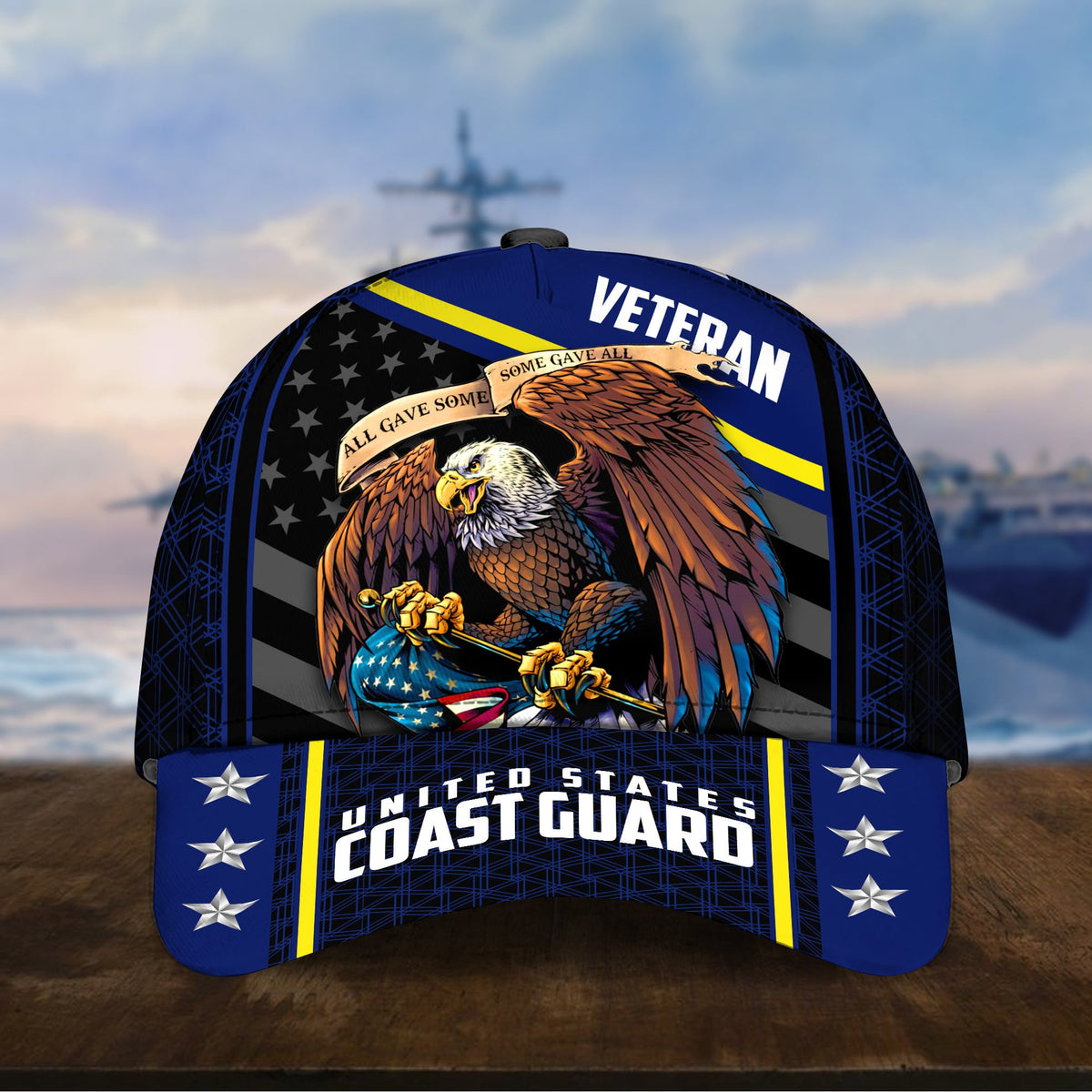 Eagle U.S. Coast Guard Veteran Cap
