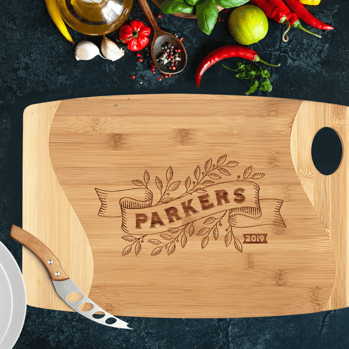 Personalized Cutting Board for Couples - Wedding Gifts - Housewarming Gift - Wedding Gifts - Gift For Mother's Day