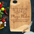 Personalized Cutting Board - Loving Memories - Kitchen Sign - Custom Name - Housewarming Gift - Anniversary Gifts