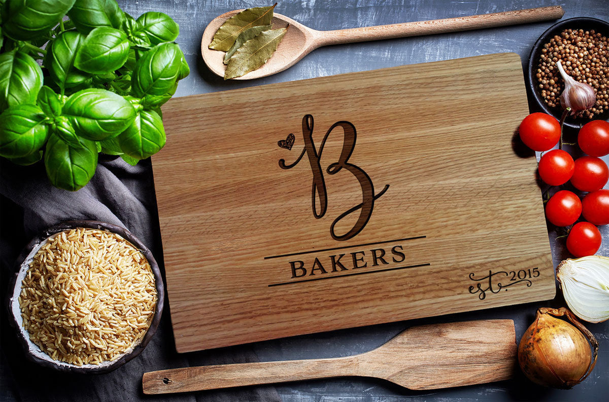 Personalized Cutting Board, Custom Cutting Board, Cheese Board, Chopping Board, Wedding Gift, Personalized Housewarming, Closing Gift