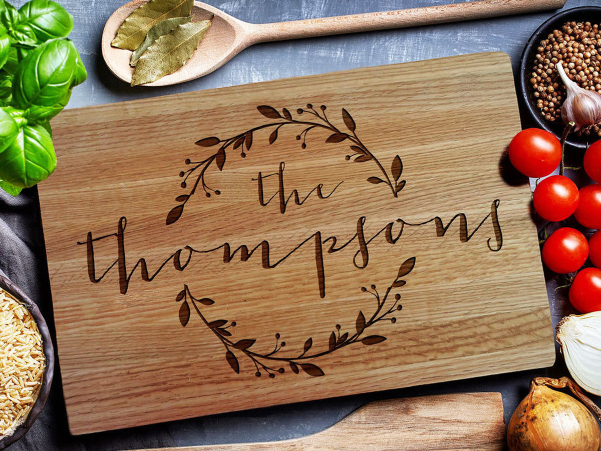 Personalized Cutting Board, Custom Cutting Board, Unique Closing Gift, Chopping Board, Wedding Gift, Personalized Closing Gift