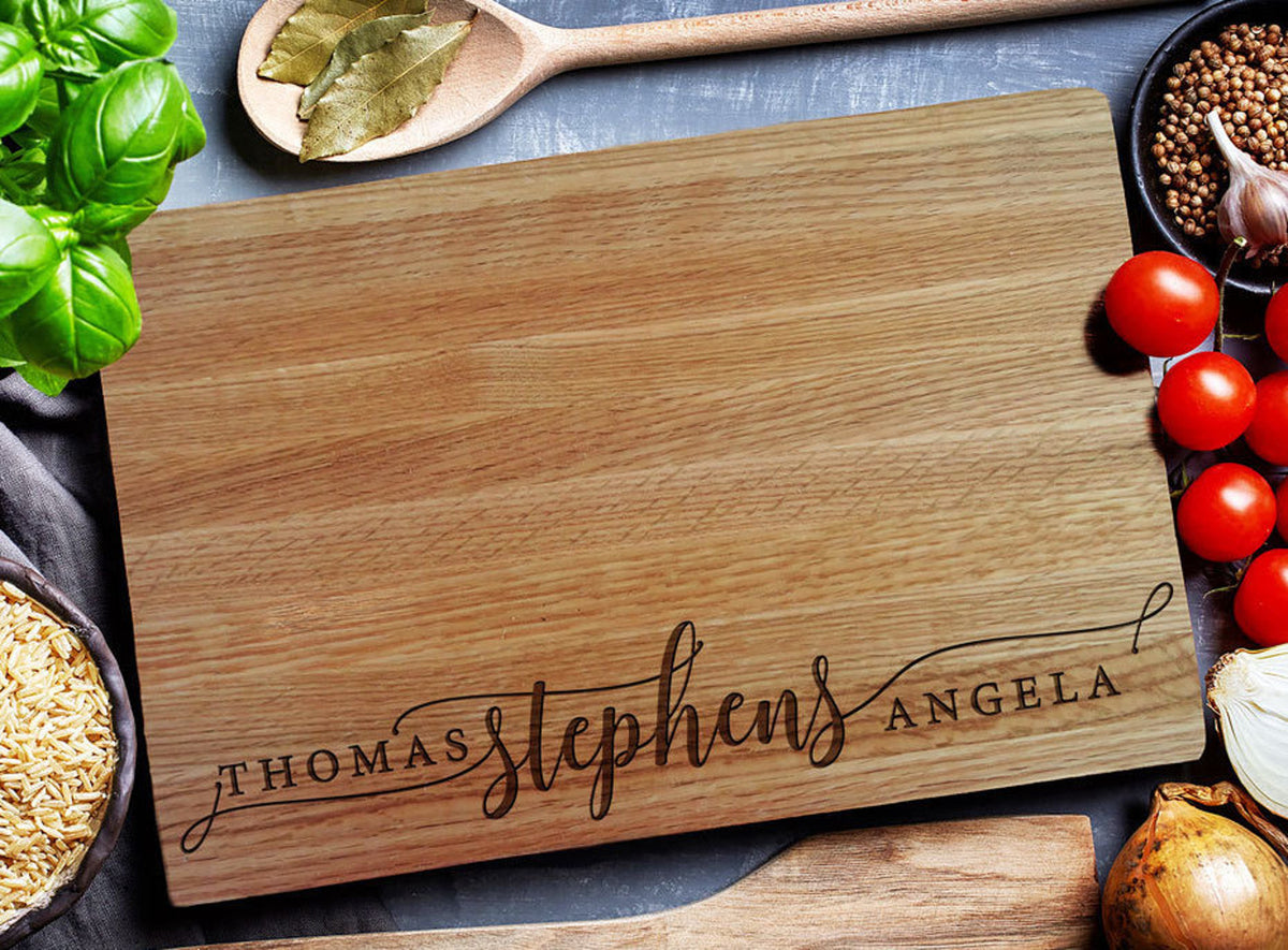 Custom Cutting Board, Personalized Cutting Board, Chopping Board, Wedding Gift