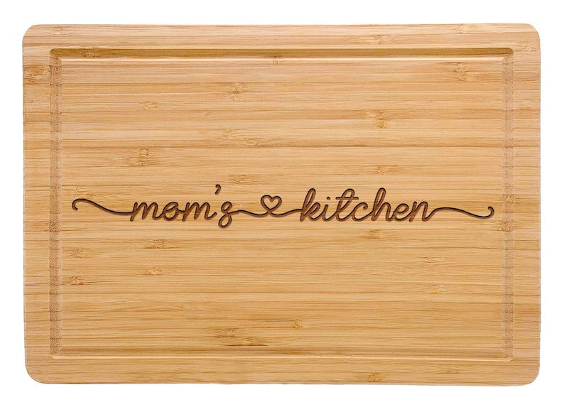 Cutting Board for Mom Grandma, Mom's Kitchen Charcuterie Board, Memorial Gifts for Moms, Mother's Day Birthday Christmas Gift, Kitchen Decor