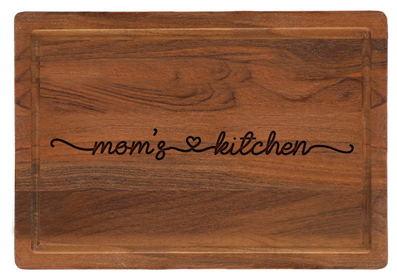 Cutting Board for Mom Grandma, Mom's Kitchen Charcuterie Board, Memorial Gifts for Moms, Mother's Day Birthday Christmas Gift, Kitchen Decor
