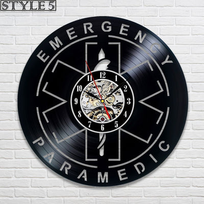 Nurse Vinyl Record Clock