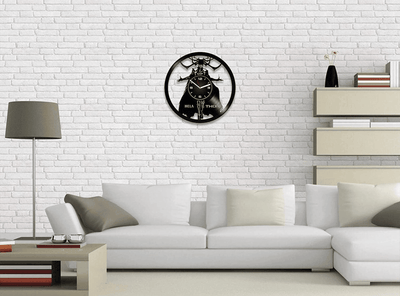 Hela Thor Vinyl Record Round Wall Clock Famous Comic Movie Fan Superheroes Room Decor Unusual Artwork For Girls New Year Gifts For Girlfriend