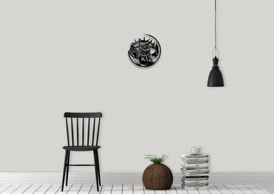 Game Of Throne Vinyl Record Black Wall Clock Movie Lover Gifts Game Of Throne Decor Got Art Housewarming Gift For Friend