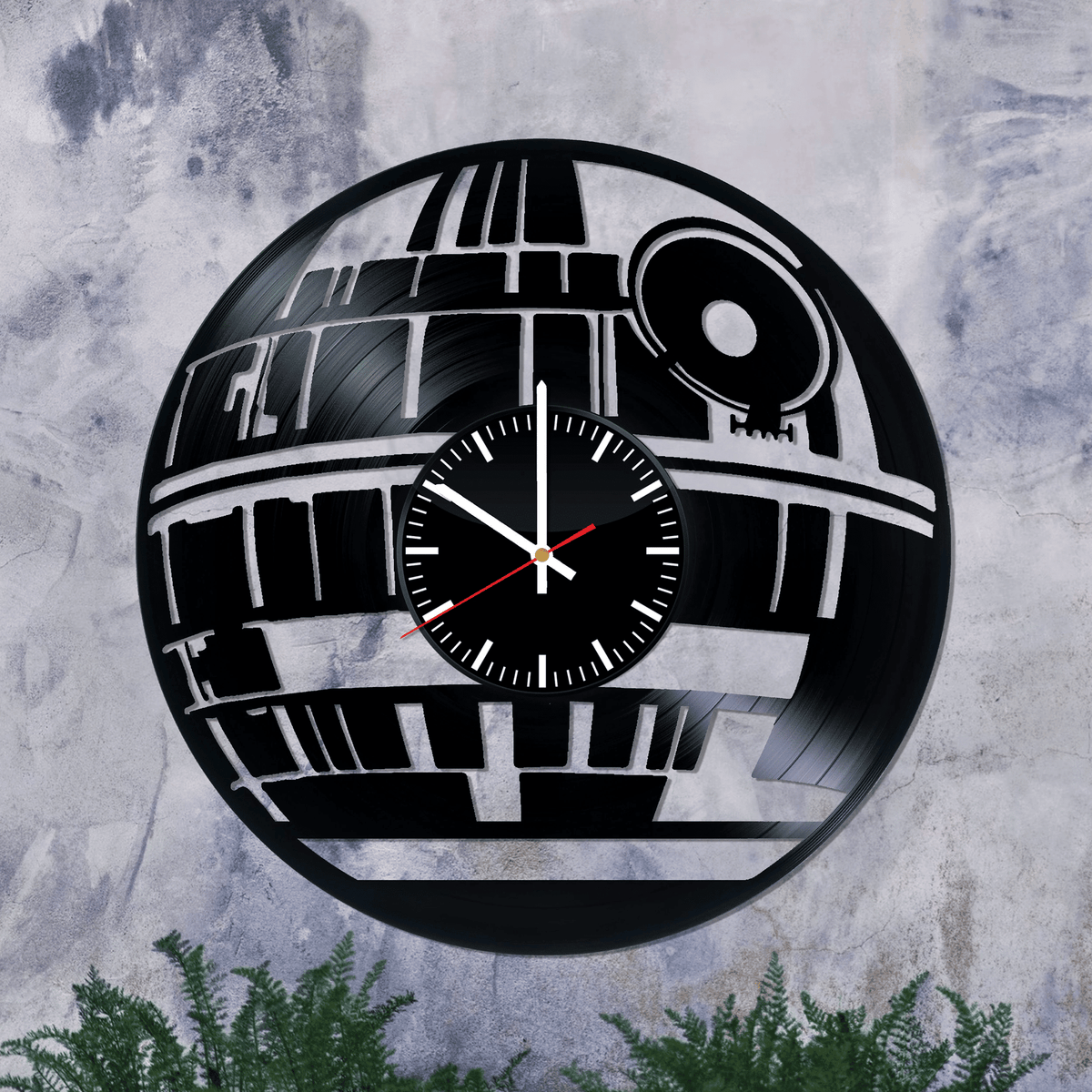 Made From Real Vinyl Record, Wall Clock 12, Birthday Gift Idea For Music Lovers, Vintage Wall D���������cor, Best Gift For Boyfriend Or Loved One