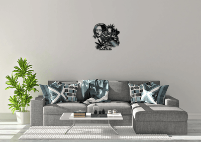 Bob Marley Vinyl Record Wall Clock Bob Marley Art Reggae Music Wall Decor For Mans Bedroom Music Legend Anniversary Gifts For Boyfriend