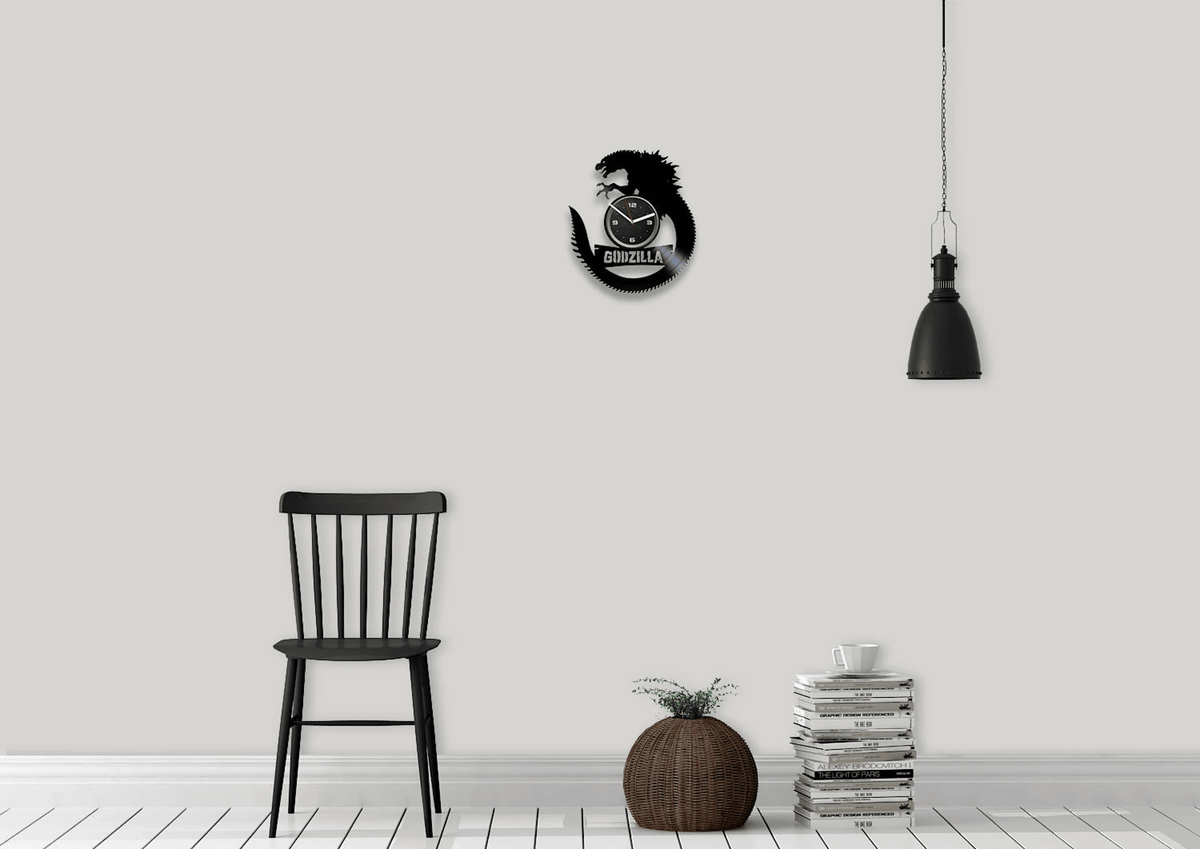 Film Vinyl Record Laser Cut Wall Clock Movie Night Art Teenager Room Decor For Boys Bday Gifts For Boss