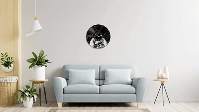 Capricorn Vinyl Record Large Clock Kids Room Decor Zodiac Wall Art Birthday Gift Idea For Him Or Her