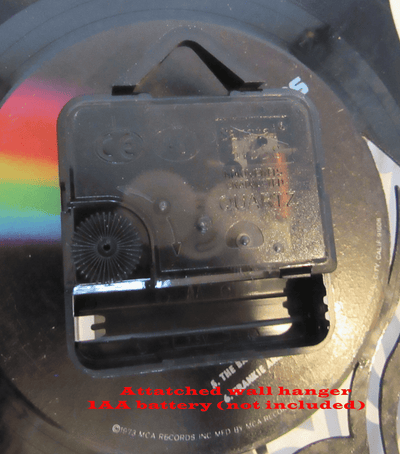 Vinyl Record Clock - Wall Clock - Frankenstein Decor - Halloween Clock - Horror Decor