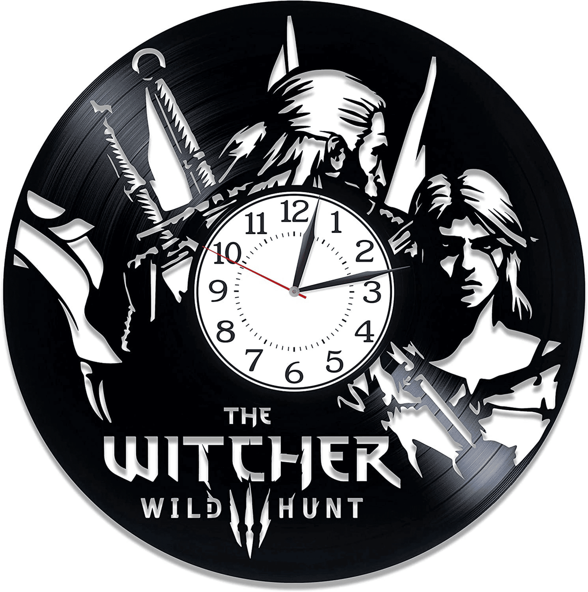 Video Game Vinyl Record Unique Wall Clock Gamer Art For Room Original Decor For Girl Gamer Gifts New Home Gifts For Man