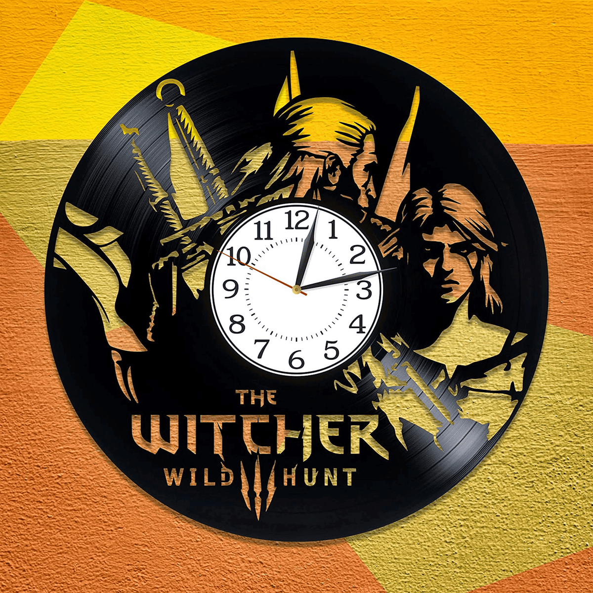 Video Game Vinyl Record Unique Wall Clock Gamer Art For Room Original Decor For Girl Gamer Gifts New Home Gifts For Man
