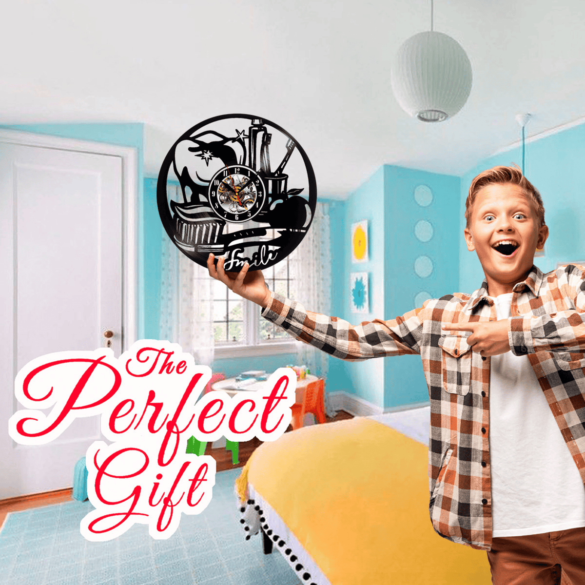 Dentistry Stomatology Smile Vinyl Record Wall Clock Gifts For Him Her Kids Decor For Home Bedroom Kitchen Surprise Ideas Best Friends