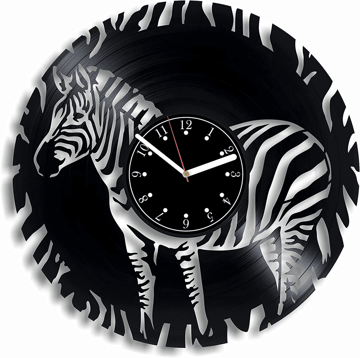 Zelda Vinyl Record Wall Clock Original Kids Room Decor Baby Shower Gift Idea For Boy Safari Animals Art
