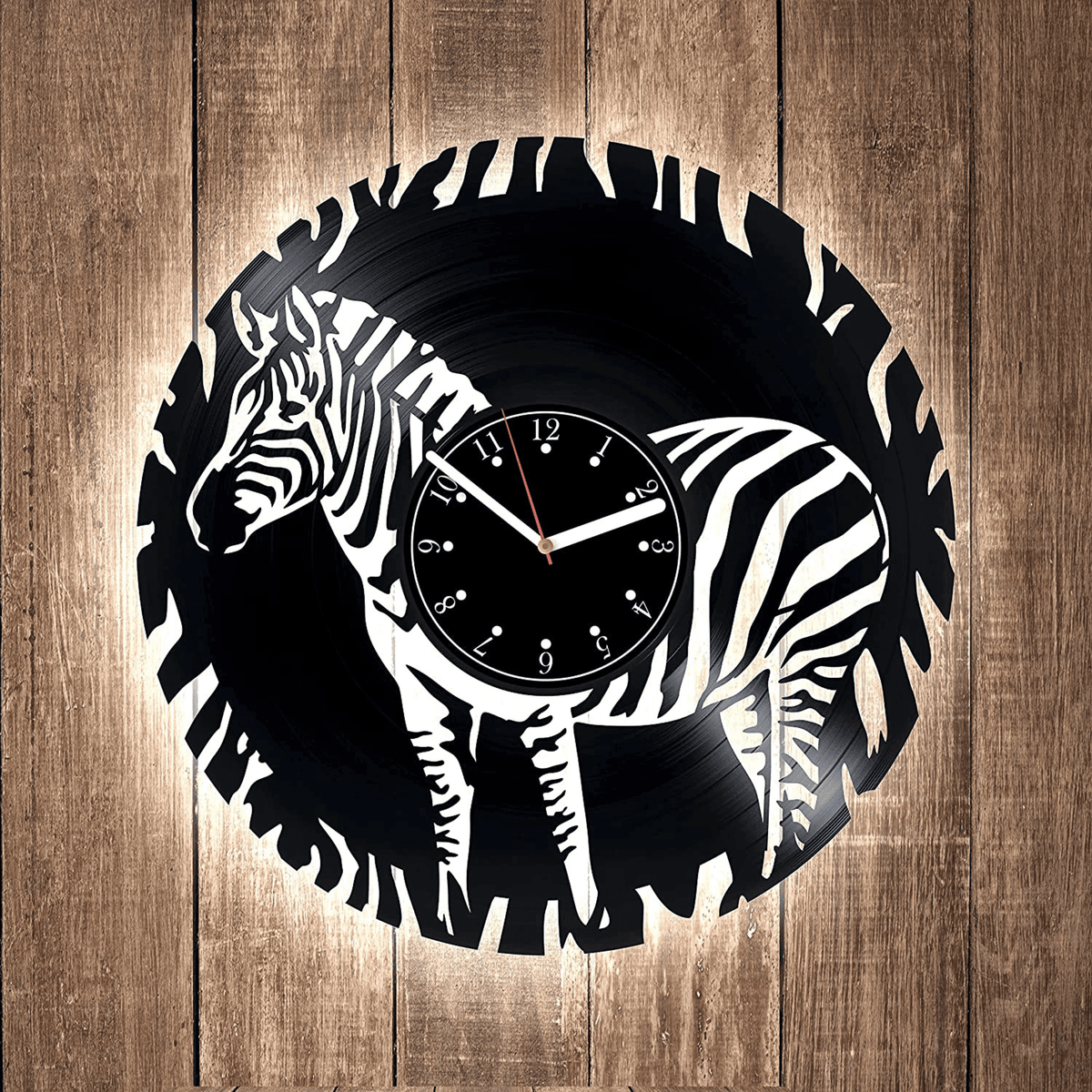 Zelda Vinyl Record Wall Clock Original Kids Room Decor Baby Shower Gift Idea For Boy Safari Animals Art