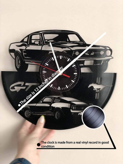 Little Cats Vinyl Record Laser Cut Clock, I Love Cats, Wall Decor For Girls Bedroom, Kitty Art, Housewarming Gift For Couple