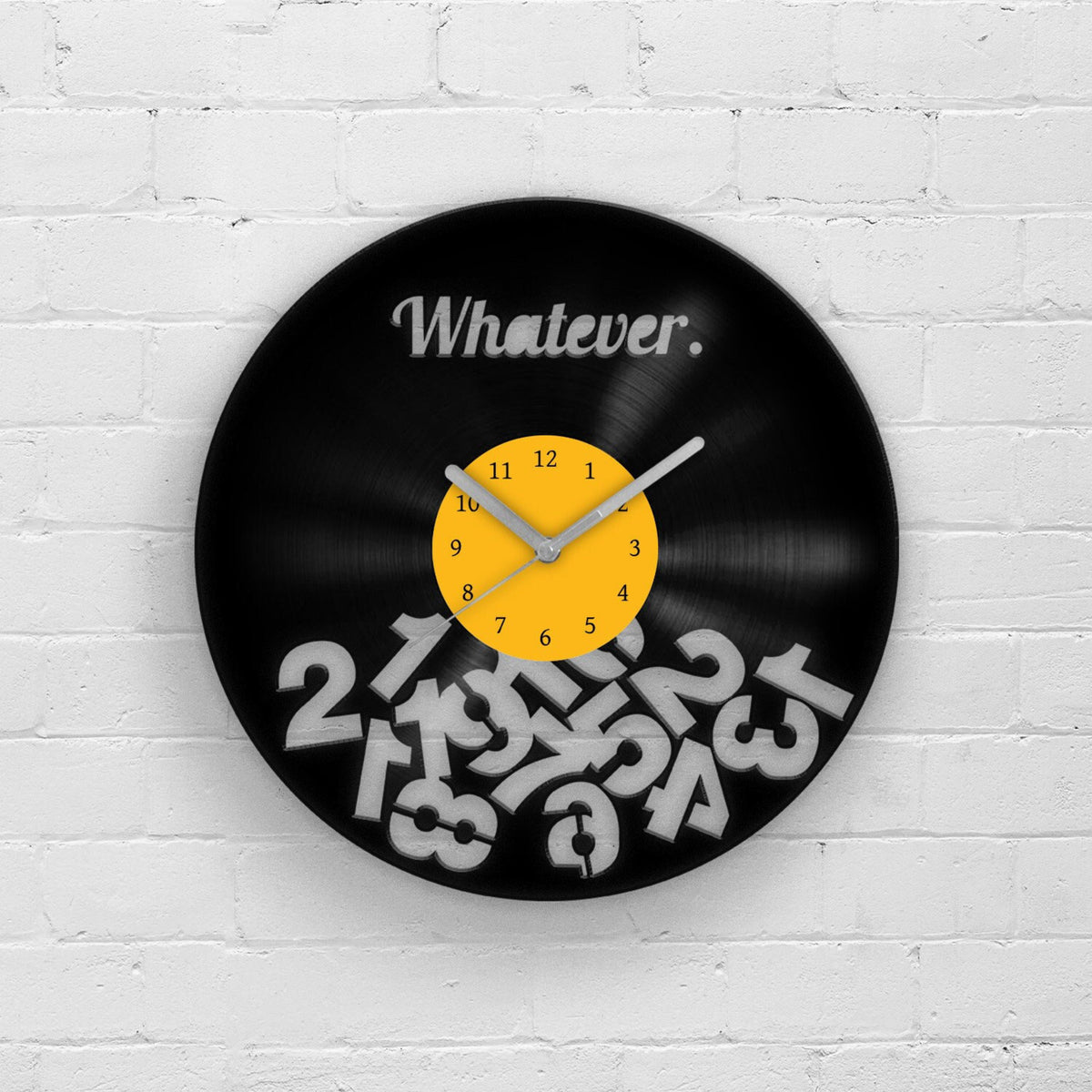 Funny Christmas Gifts, Vinyl Wall Clocks, Funky Wall Art, Birthday Gifts, Random Quotes Artwork, Housewarming Artwork, Unique Design Ideas