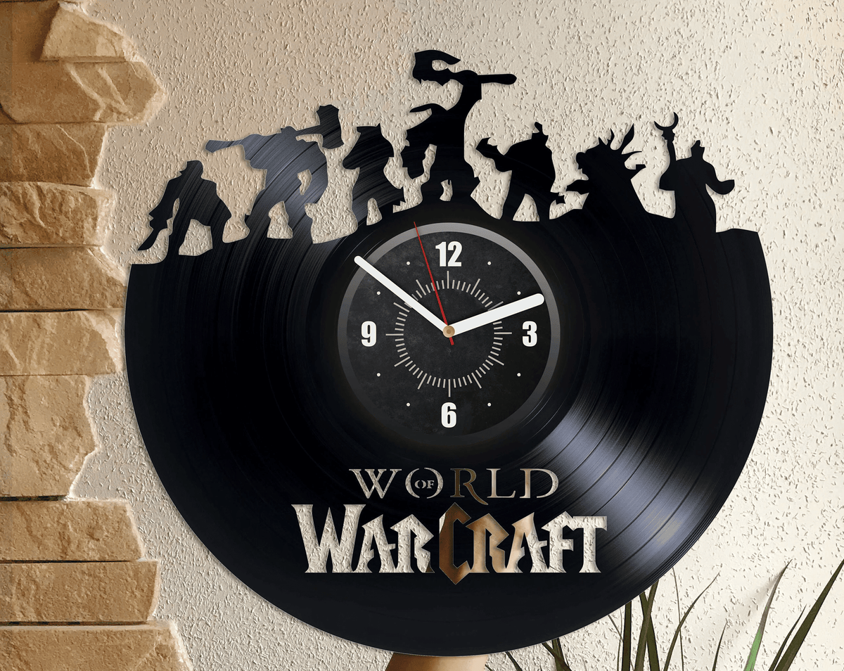 Game Lover Vinyl Record Wall Clock Video Game Gifts Unique Decor For First Home Game Lovers Art Winter Holiday Gift For Wife