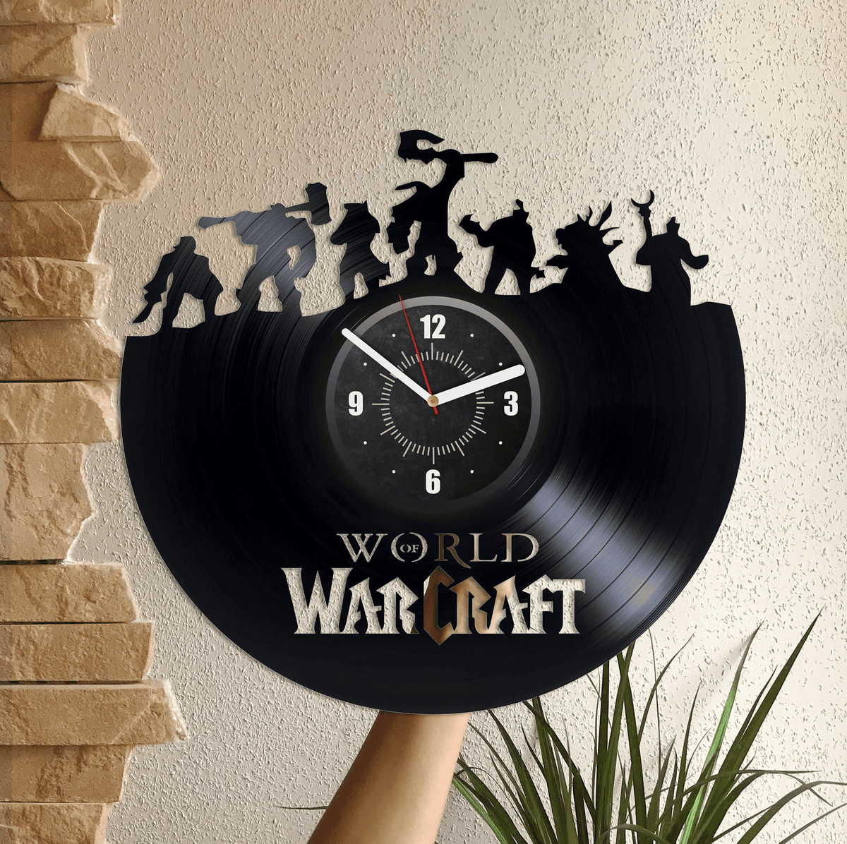 Game Lover Vinyl Record Wall Clock Video Game Gifts Unique Decor For First Home Game Lovers Art Winter Holiday Gift For Wife