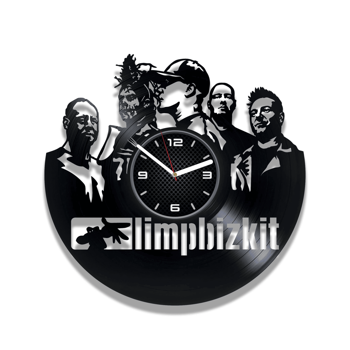 Limp Bizkit Vinyl Record Clock, Rock Gifts, Rap Wall Decor, Unusual Decor For Office, Anniversary Gift, Rollin' (Air Raid Vehicle), My Way