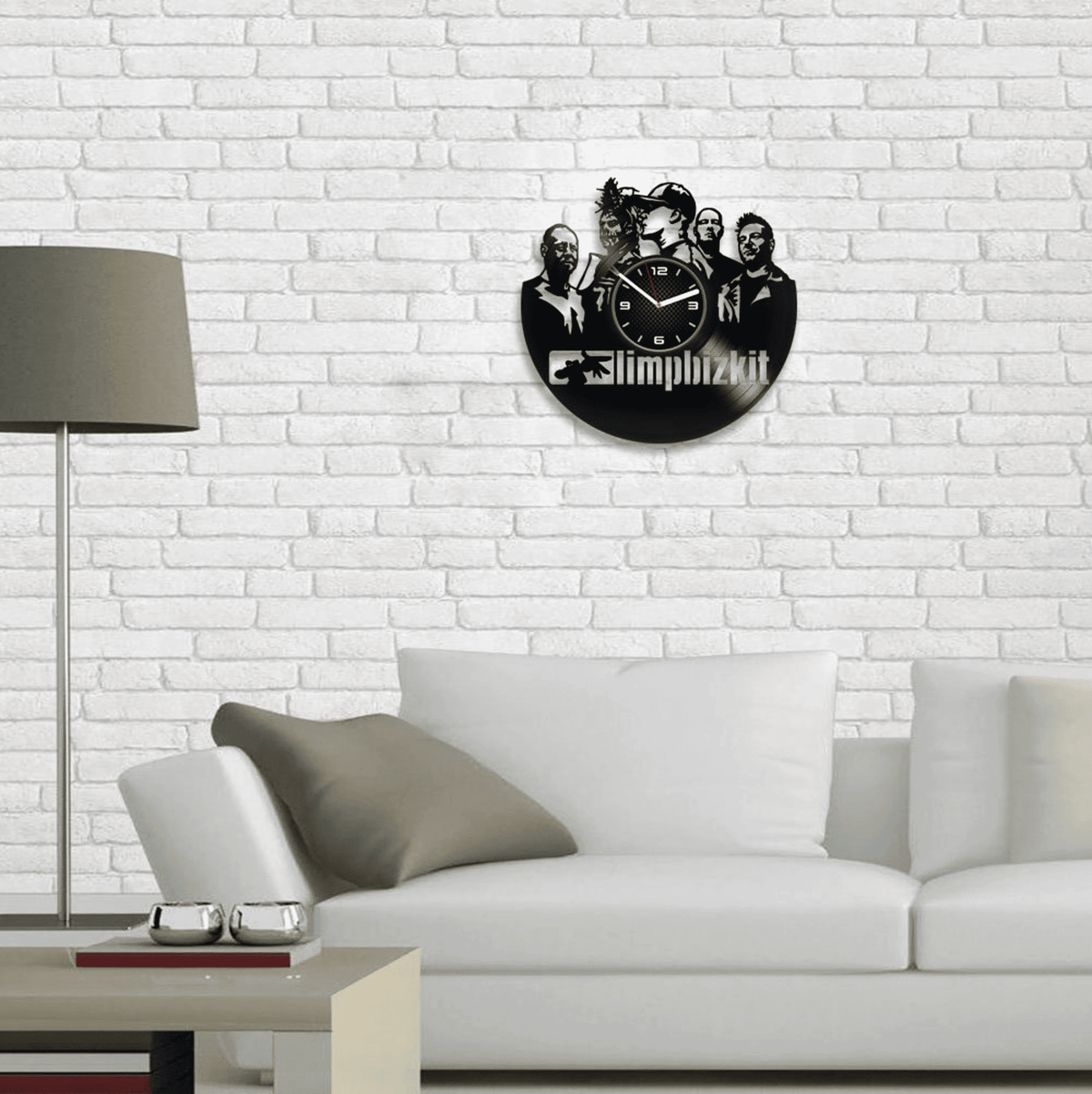 Limp Bizkit Vinyl Record Clock, Rock Gifts, Rap Wall Decor, Unusual Decor For Office, Anniversary Gift, Rollin' (Air Raid Vehicle), My Way