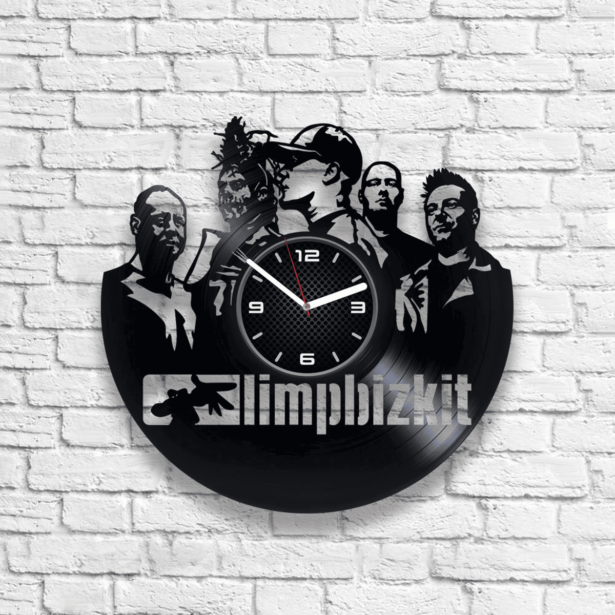 Limp Bizkit Vinyl Record Clock, Rock Gifts, Rap Wall Decor, Unusual Decor For Office, Anniversary Gift, Rollin' (Air Raid Vehicle), My Way