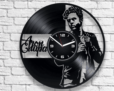 AronChupa Vinyl Record Wall Clock, Music Artwork, Wall Decor For Bedroom Modern, Birthday Gift For Brother, I'm an Albatraoz, Little Swing