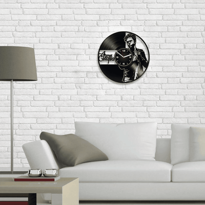AronChupa Vinyl Record Wall Clock, Music Artwork, Wall Decor For Bedroom Modern, Birthday Gift For Brother, I'm an Albatraoz, Little Swing