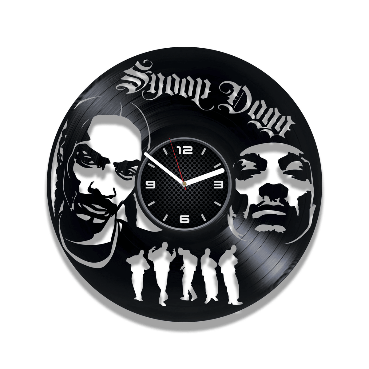 Snoop Dogg Vinyl Record Clock, Rap Decor, Housewarming Gift, Modern Decor For Home, Young, Wild & Free, Drop It Like It's Hot, Beautiful