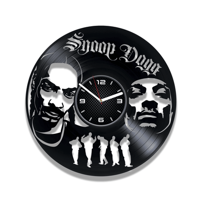 Snoop Dogg Vinyl Record Clock, Rap Decor, Housewarming Gift, Modern Decor For Home, Young, Wild & Free, Drop It Like It's Hot, Beautiful