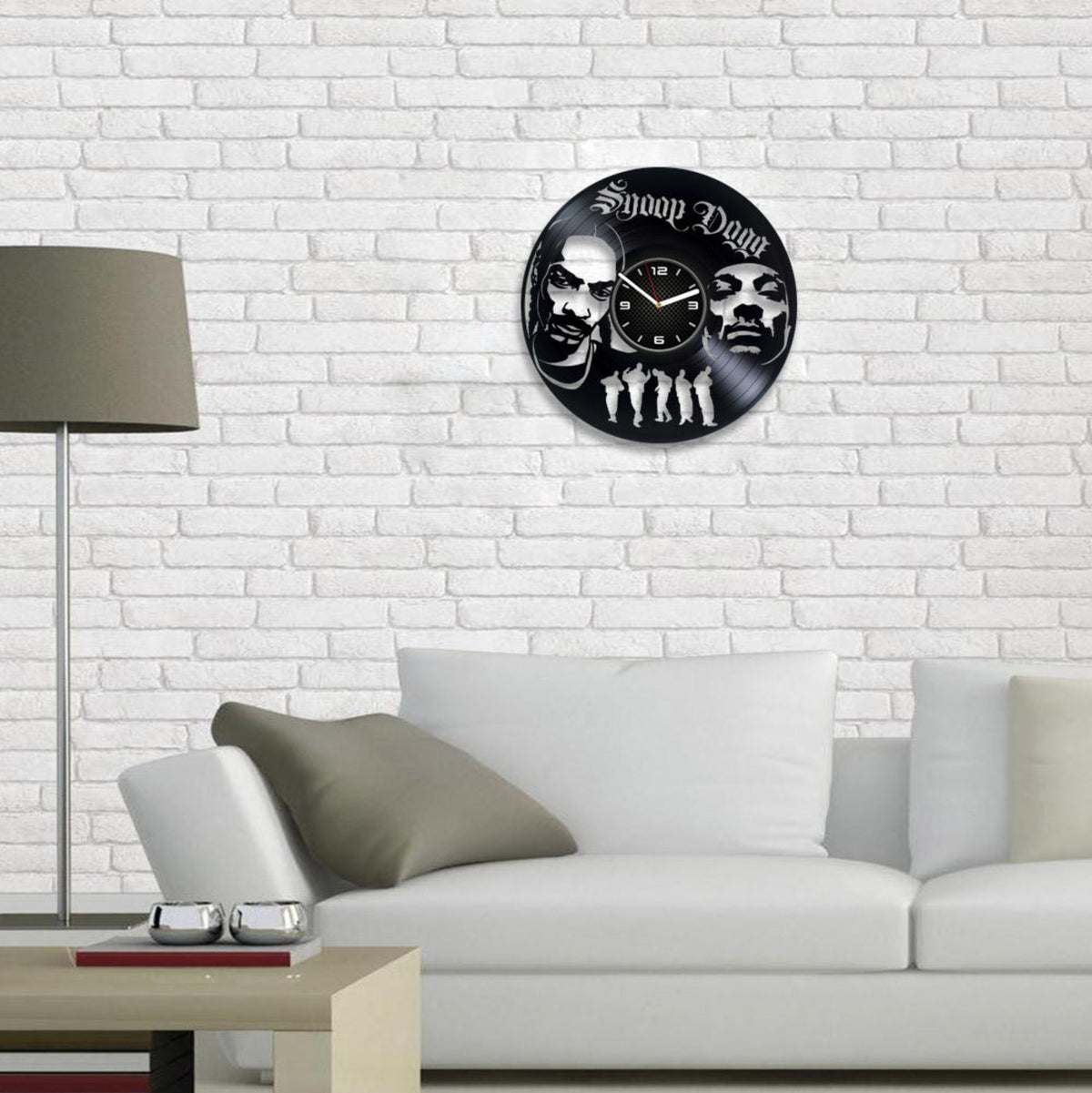 Snoop Dogg Vinyl Record Clock, Rap Decor, Housewarming Gift, Modern Decor For Home, Young, Wild & Free, Drop It Like It's Hot, Beautiful