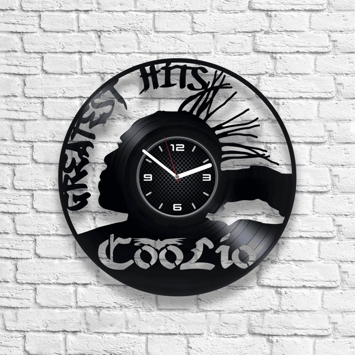Coolio Vinyl Record Clock, Rap Room Decor, Unique Decor For Living Room, Anniversary Gifts For Boyfriend, Gangsta's Paradise, Ooh La La