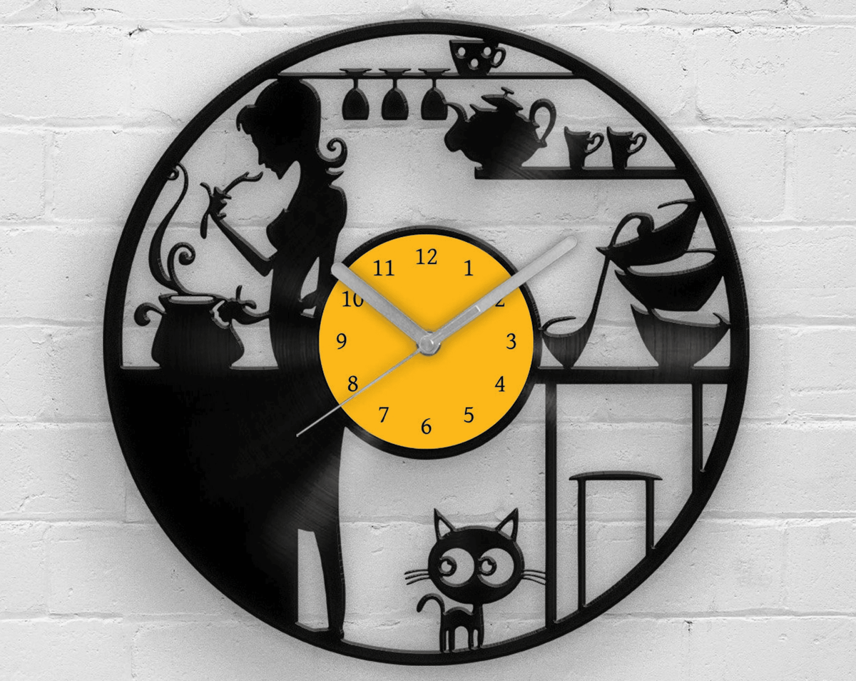 Kitchen Wall Art for Mom, Wall Decoration for Mom, Gift for Mom, Kitchen Decor, Cooking Gift, Woman's gifts, Women gifts, Clocks