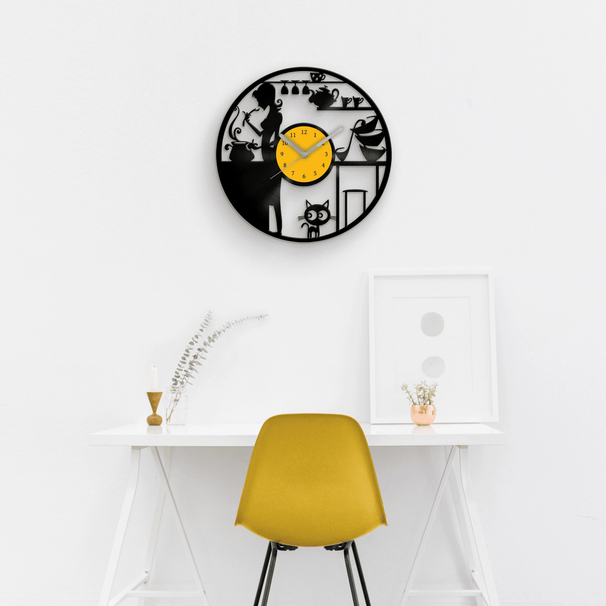 Kitchen Wall Art for Mom, Wall Decoration for Mom, Gift for Mom, Kitchen Decor, Cooking Gift, Woman's gifts, Women gifts, Clocks