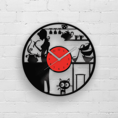 Kitchen Wall Art for Mom, Wall Decoration for Mom, Gift for Mom, Kitchen Decor, Cooking Gift, Woman's gifts, Women gifts, Clocks
