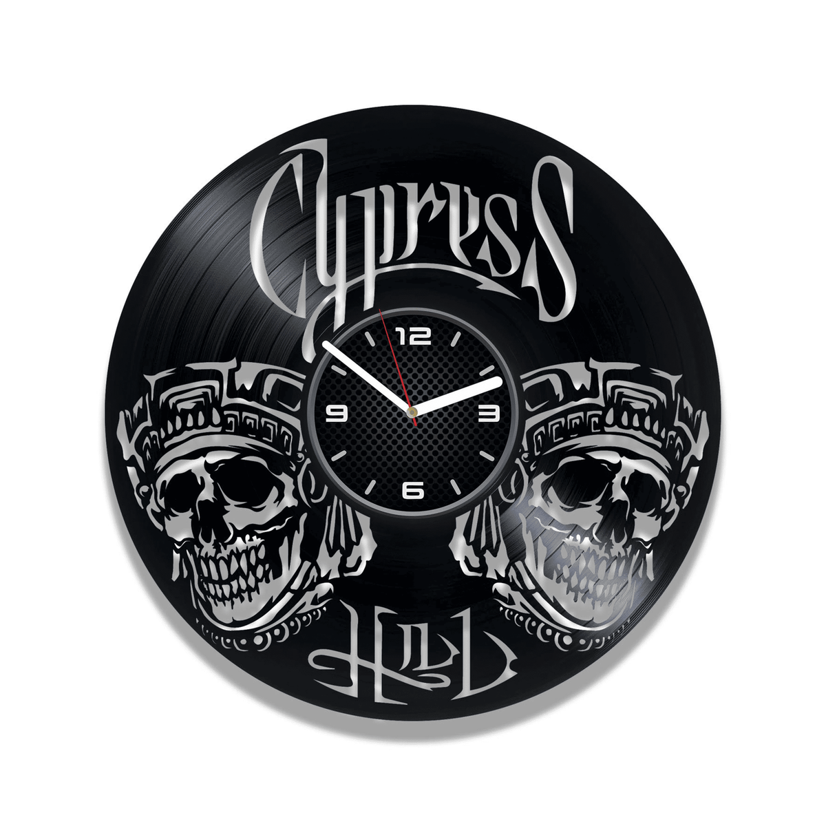 Cypress Hill Vinyl Record Clock, Hip Hop Gifts, Unique Wall Decor For Room, Anniversary Gifts, Loco en el coco, Lowrider, (Rock) Superstar