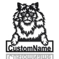 Personalized Selkirk Rex Cat Metal Sign Art, Custom Selkirk Rex Cat Metal Sign, Father's Day Gift, Pets Gift, Birthday Gift, Laser Cut Metal Signs Custom Gift Ideas