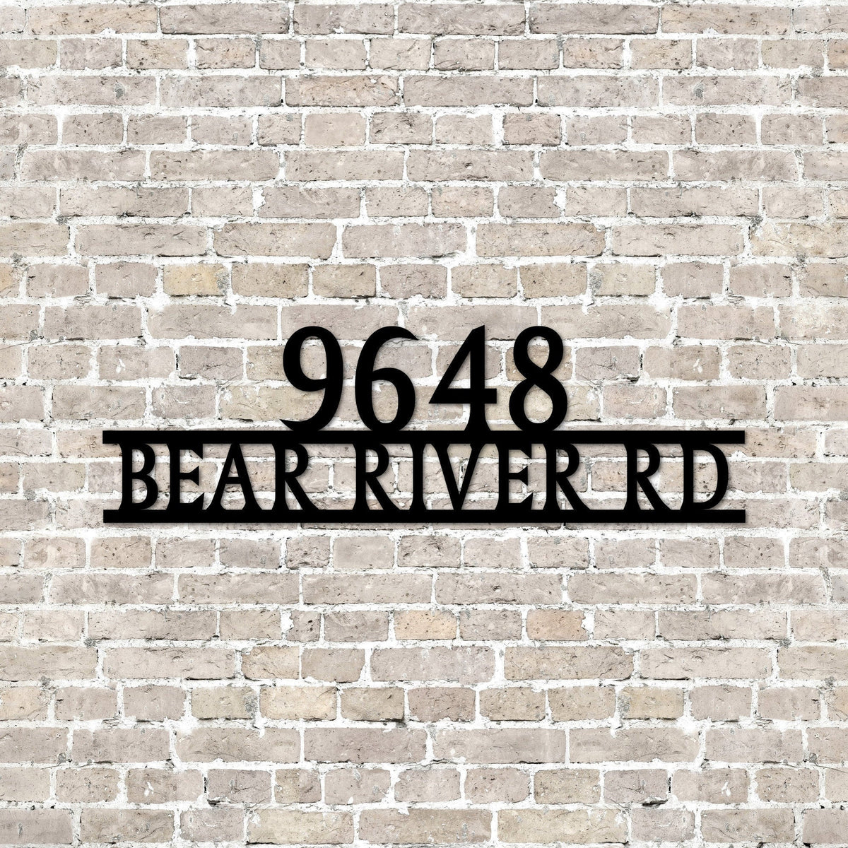 Custom Metal Address Sign For House, Personalized House Numbers Plaque, Metal Address Block For Mailbox, Realtor Housewarming Gift Laser Cut Metal Signs Custom Gift Ideas