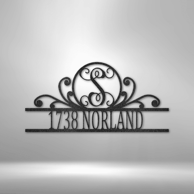 Personalized Scroll Family Name Steel Art Wall Decor Metal Name Sign Laser Cut Metal Signs Custom Gift Ideas