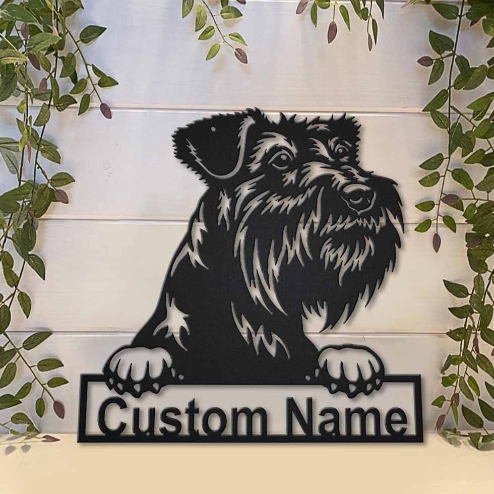 Personalized Tsverkshnautser Dog Metal Sign Art, Custom Tsverkshnautser Dog Metal Sign, Dog Gift, Birthday Gift, Animal Funny, Laser Cut Metal Signs Custom Gift Ideas