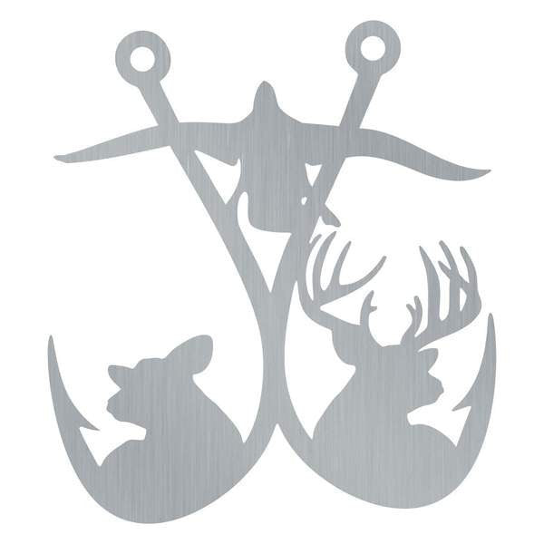 Animal Hooks Customized Metal Signs, Custom Metal Sign, Custom Signs, Metal Sign, Metal Laser Cut Metal Signs Custom Gift Ideas