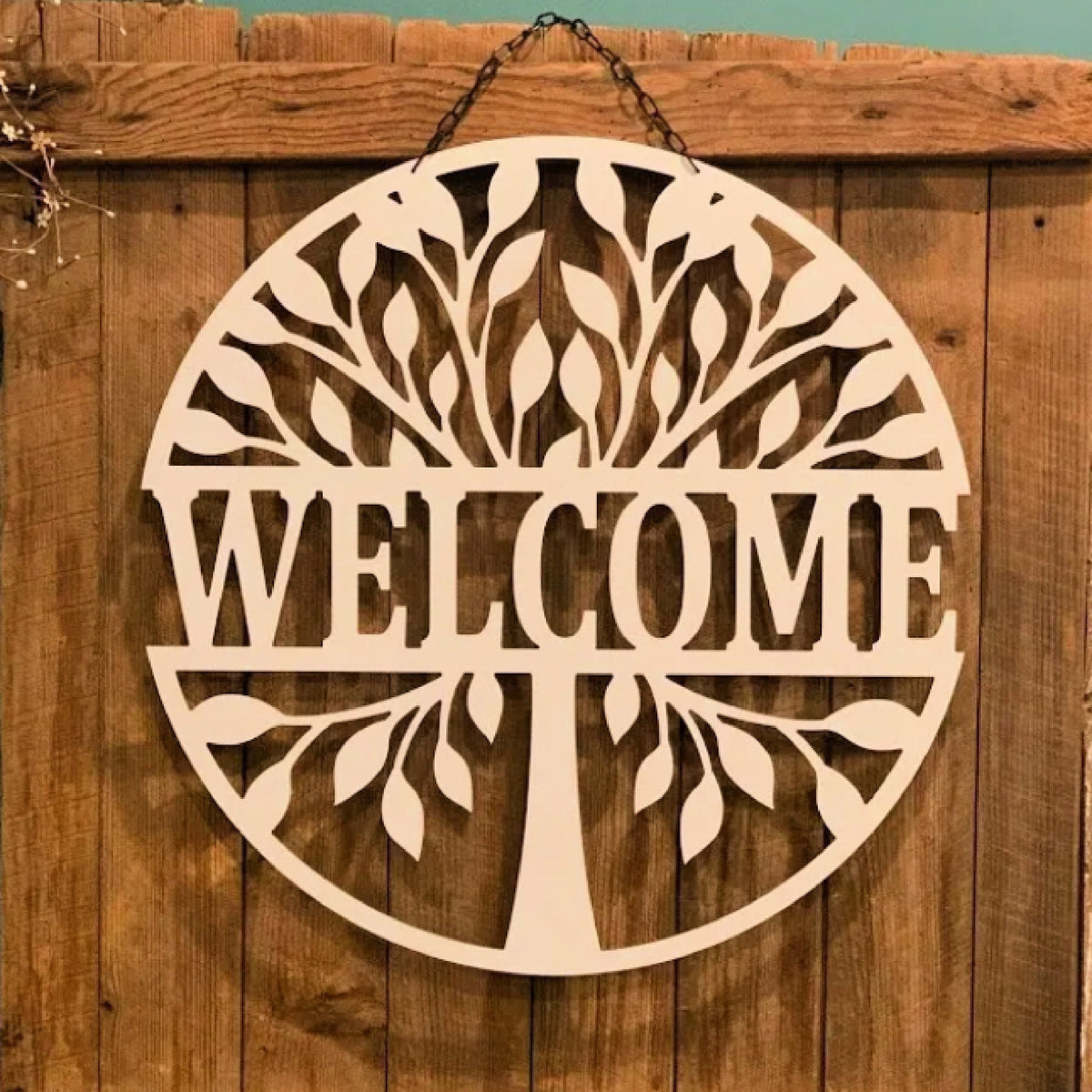 Family Name Family Tree Personalized Door, Wall Decor, Tree Design Address Sign, Family Name, Established Date, Perfect Gift Idea!, Laser Cut Metal Signs Custom Gift Ideas