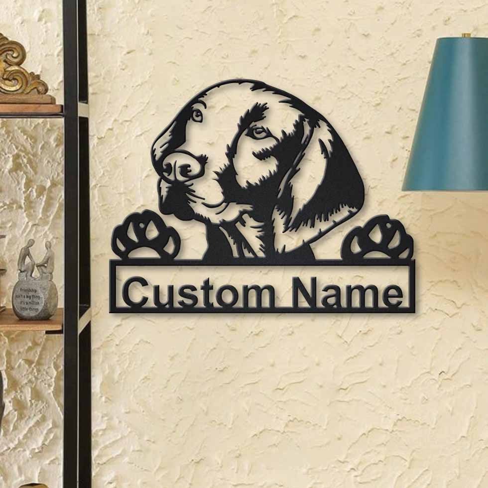 Personalized Hungarian Vizsla Dog Metal Sign Art, Custom Hungarian Vizsla Dog Metal Sign, Birthday Gift, Animal Funny, Laser Cut Metal Signs Custom Gift Ideas